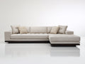 Ecksofa 320x230x75 cm aus Stoff in Beige mit moderner Polsterung - Großzügiges Ecksofa für stilvolle Wohnzimmer